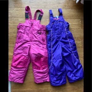 Two Girls Snowsuits